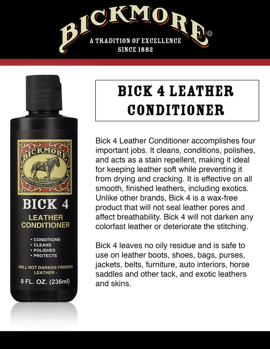 Bickmore — Bick 4 Leather Conditioner 8oz — view 3
