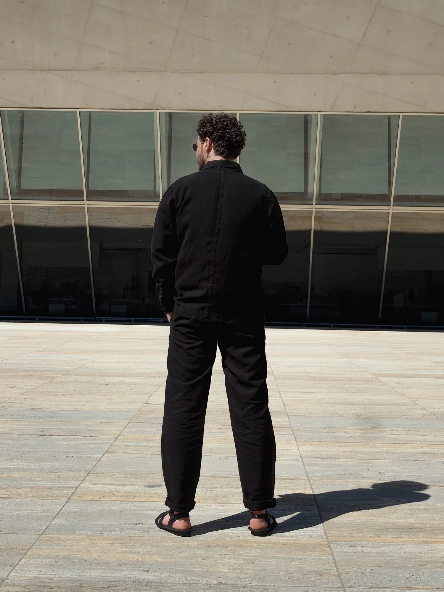 CARPASUS — Trousers Abaca Black — view 4