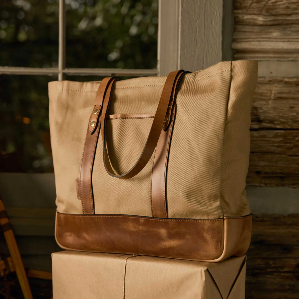 Clayton & Crume — Canvas Market Tote — view 2
