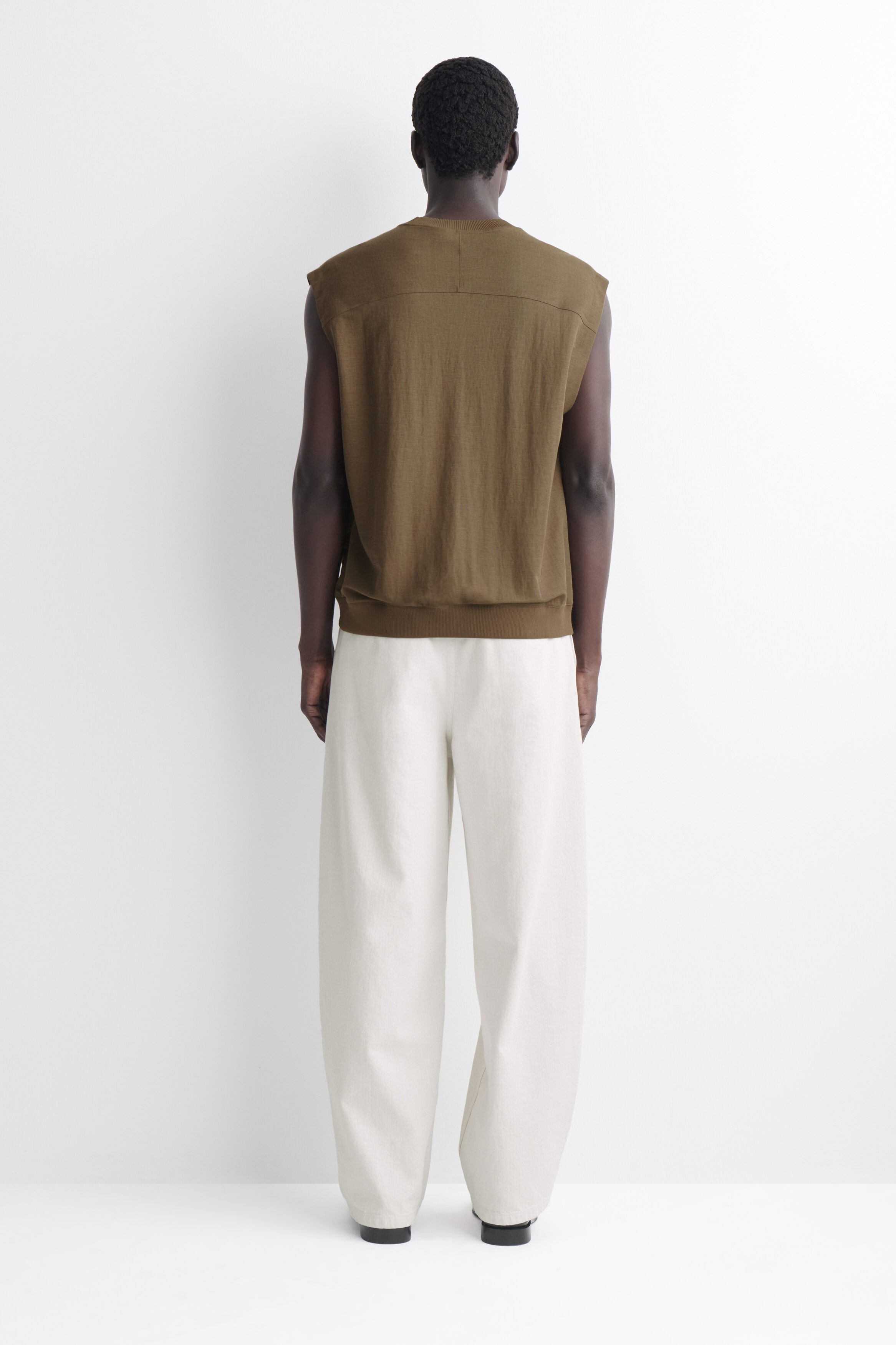 COS — Jersey Tank Top — view 3