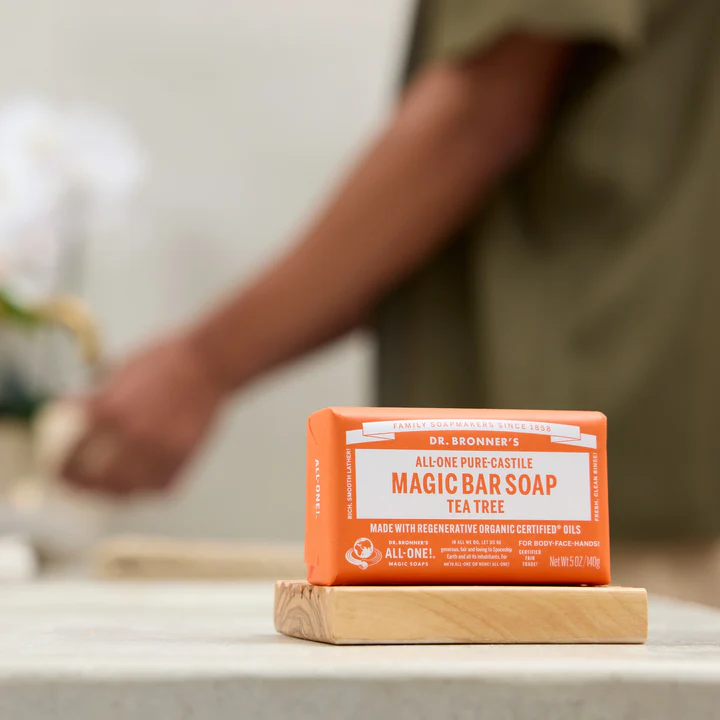 Dr. Bronner’s — Tea Tree Pure-Castile Bar Soap — view 3