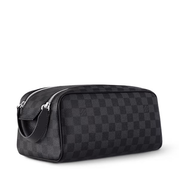 Louis Vuitton — Dopp Kit (Damier Graphite) — view 3