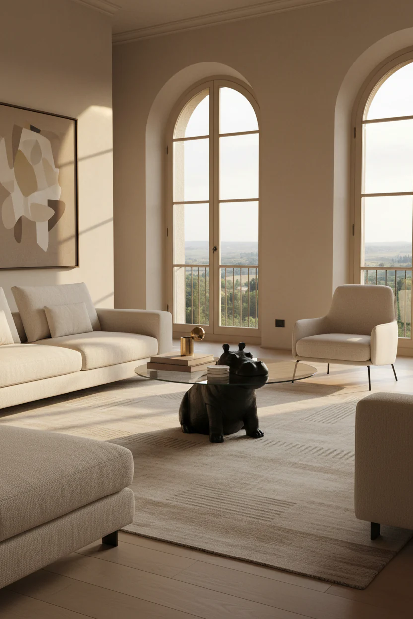 LV Furniture Collection — Hippo Coffee Table — view 2