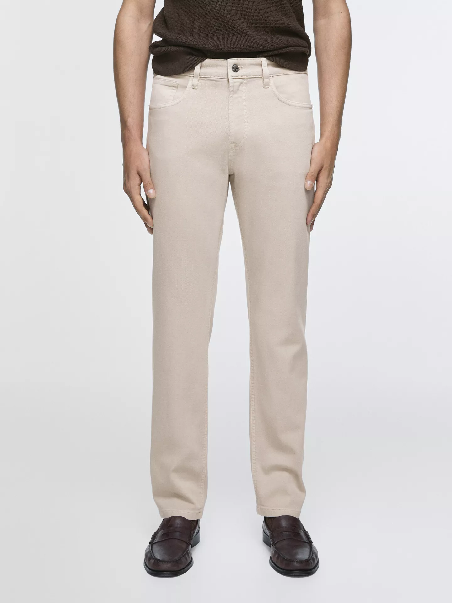 Massimo Dutti — Tapered Fit Jeans — view 2