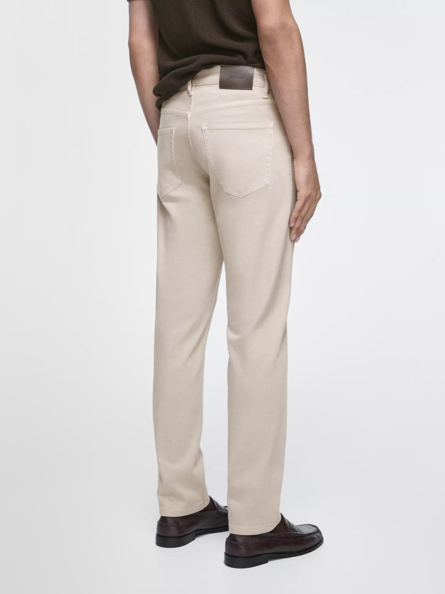 Massimo Dutti — Tapered Fit Jeans — view 3