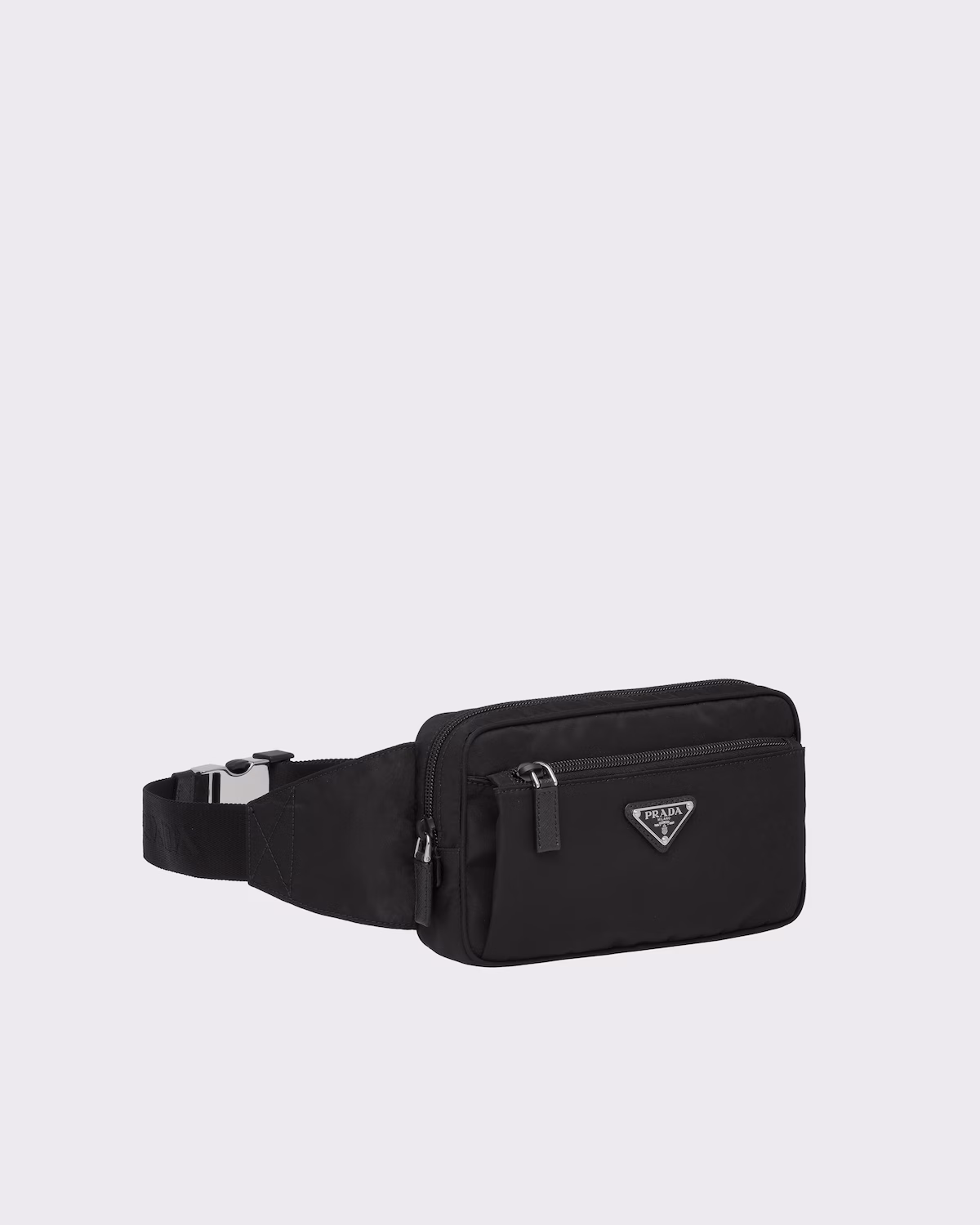 Prada — Re-Nylon and Saffiano Leather Belt Bag — view 3