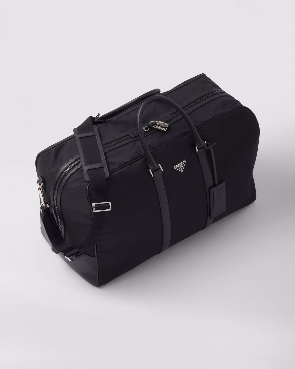 Prada — Re-Nylon and Saffiano Leather Duffle — view 2