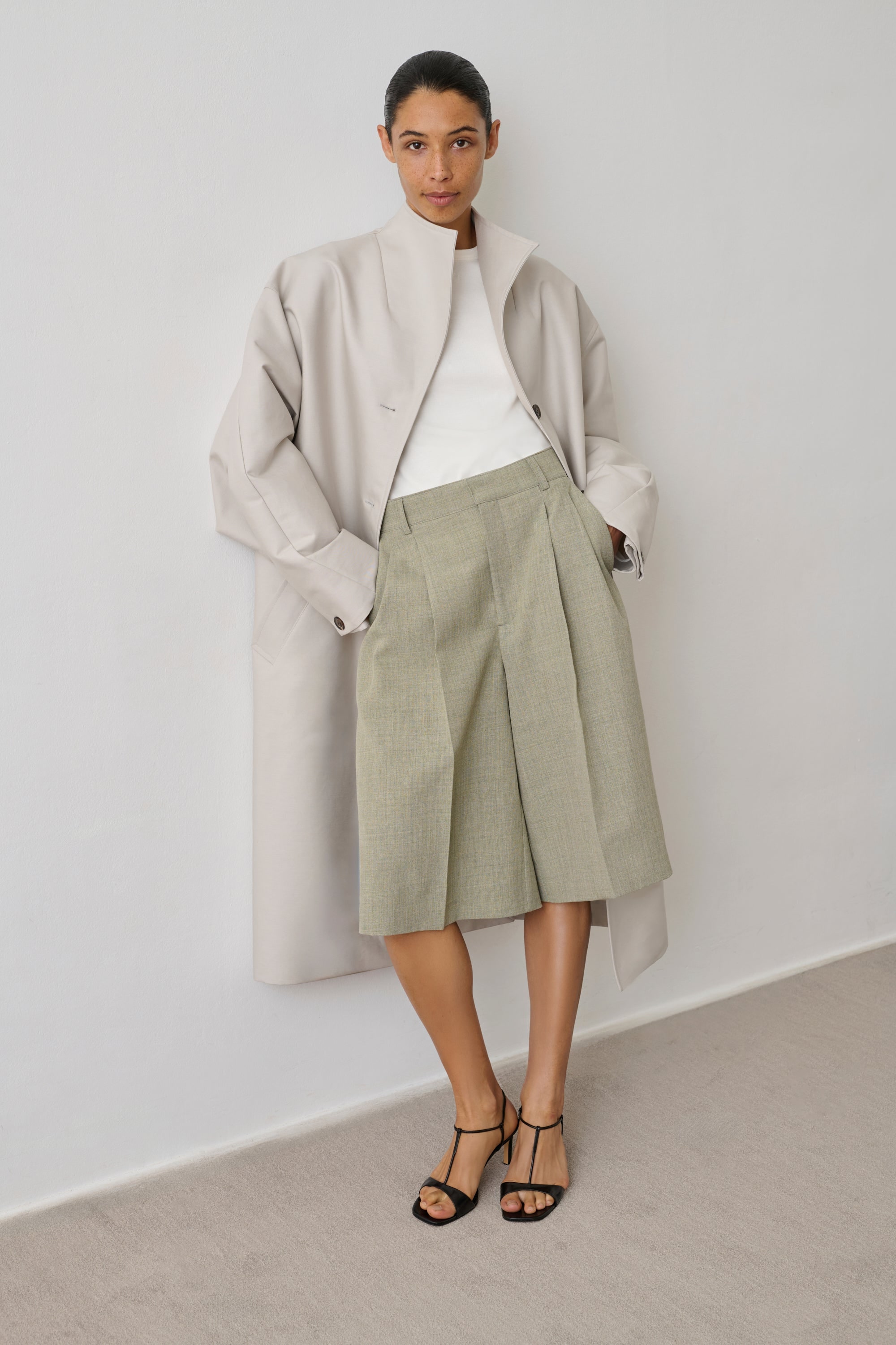Soeur — Grey Hyacinthe Coat — view 4